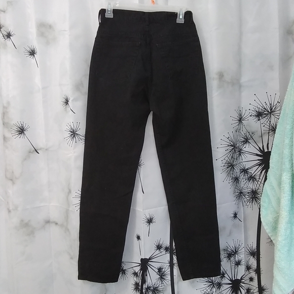 High Waisted Black Jeans - Picture 2 of 4